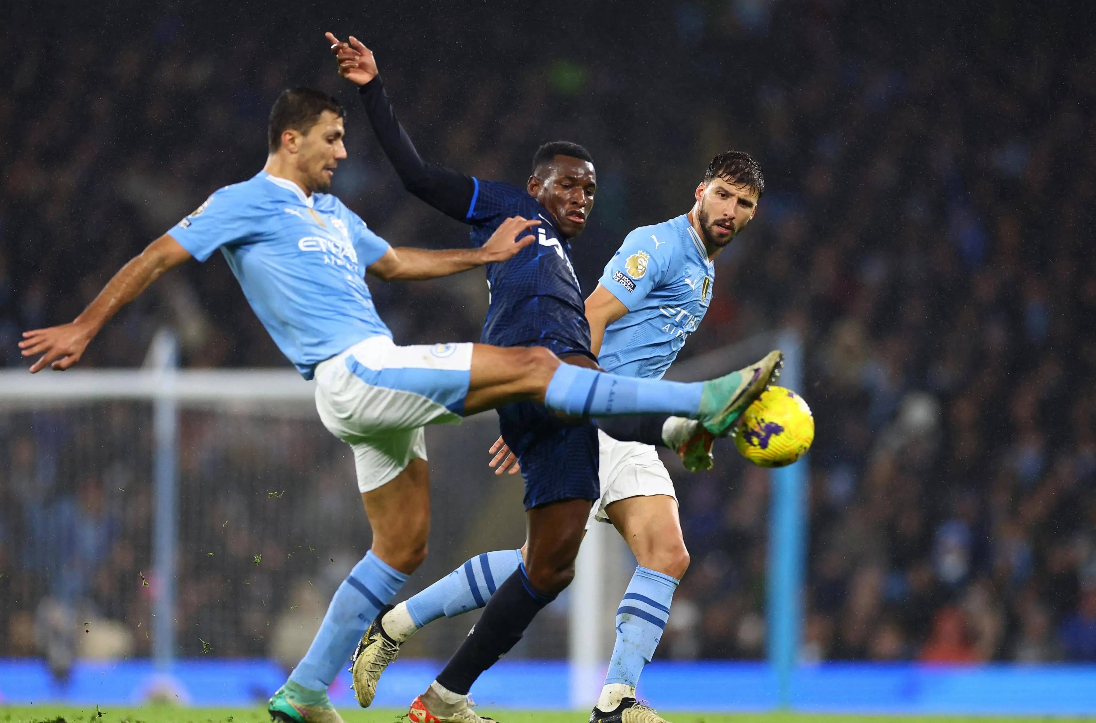 曼城防守亮点，成功挫败对手